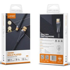 کابل شارژ لایتنینگ برند LDNIO مدل LS691