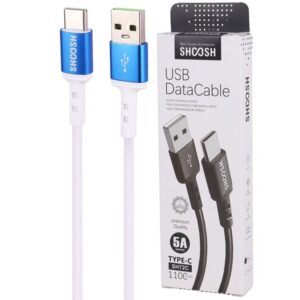 کابل شارژ تایپ سی مدل SH72C برند SHOOSH