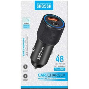 شارژر فندکی شوش 48 وات SHOOSH SH-803