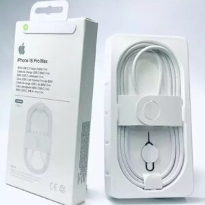 کابل شارژر ایفون 16 2 سر تایپ سی با شرط 60w واقعی