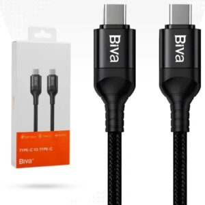 کابل شارژ Type-C به Type-C طول 1.2 متر Biva C-03CC