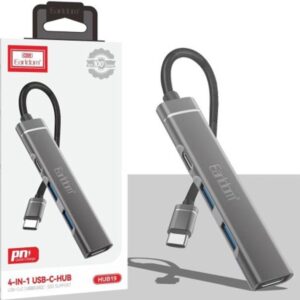 هاب USB-C ارلدام مدل ET-HUB19 با ۴ پورت