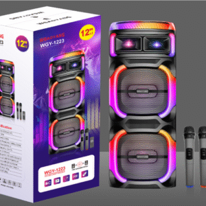 اسپیکر بلوتوثی مدل WGY-1223 BT همراه با ریموت