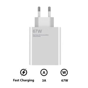 شارژر شیائومی 67 وات سرکارتنی
