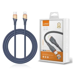 کابل شارژ تایپ سی به لایتنینگ الدینیو مدل LDNIO LC631