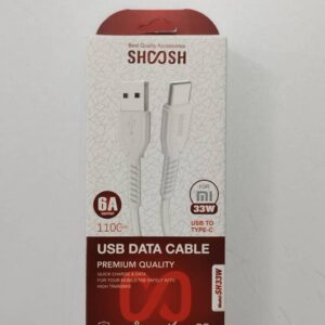 کابل توربو شارژ Type-C شوش مدل SH33W 6A